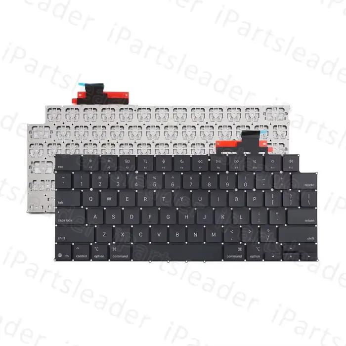 2025 M4 A3240 A3241 clavier pour MacBook Air 13 "15" US UK anglais français allemand espagnol italien suédois norvégien portugais
