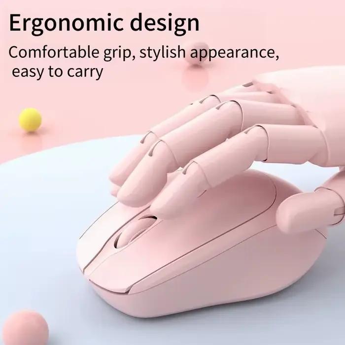Souris d'ordinateur sans fil rechargeable