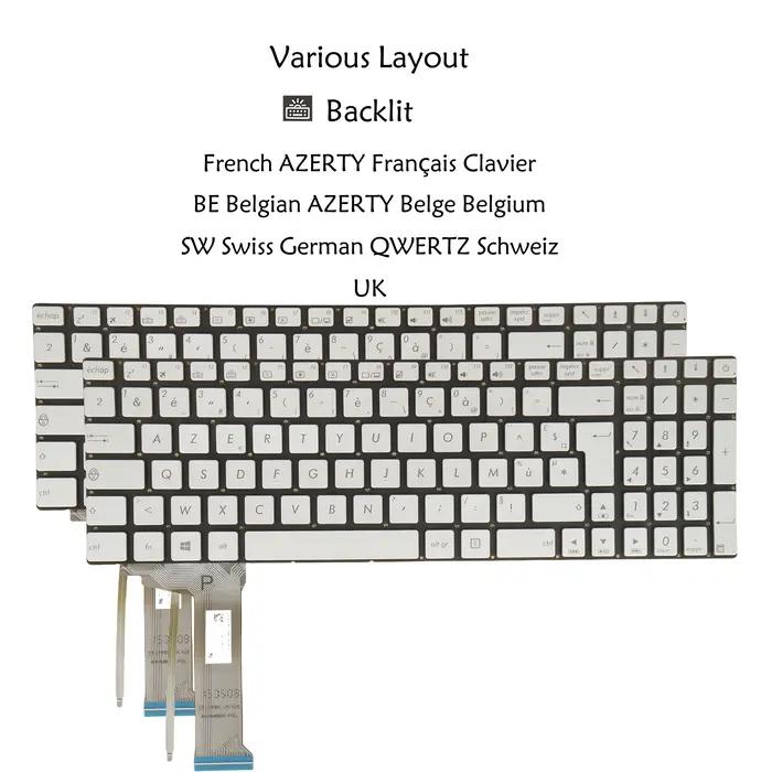 Clavier d'ordinateur portable rétro-4.2 pour Bali