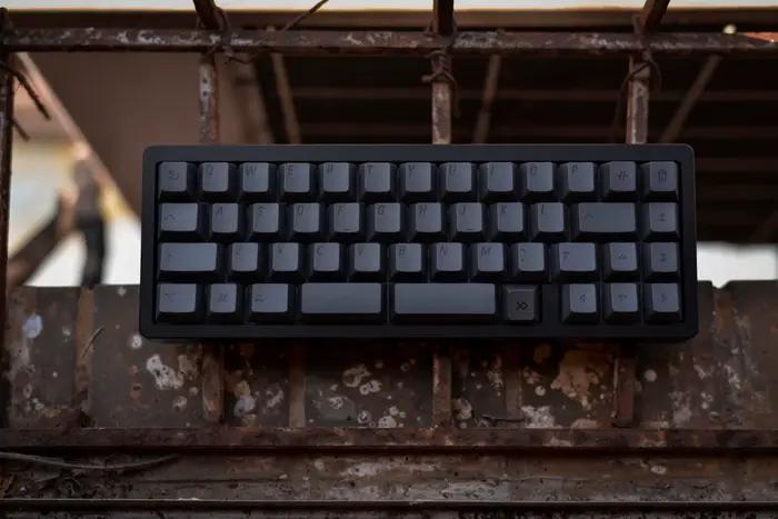 Keycaps PBT Keebox Shenpo Noir sur Noir BOB pour Clavier Mécanique Personnalisé Occasions Spéciales