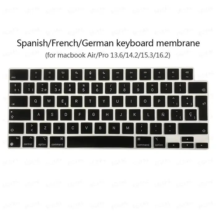 Couverture de clavier AZERTY pour MacBook Pro 14 M5 2026