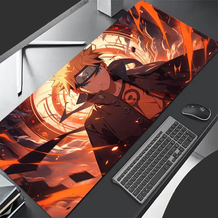 Tapis de souris populaire Naruto pour gamer