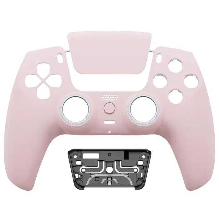 EXtremeRate LUNA-Coque avant redessinée TouchSub pour manette ps5 BDM-010/020/030/040/050-Aucun rose en fleurs