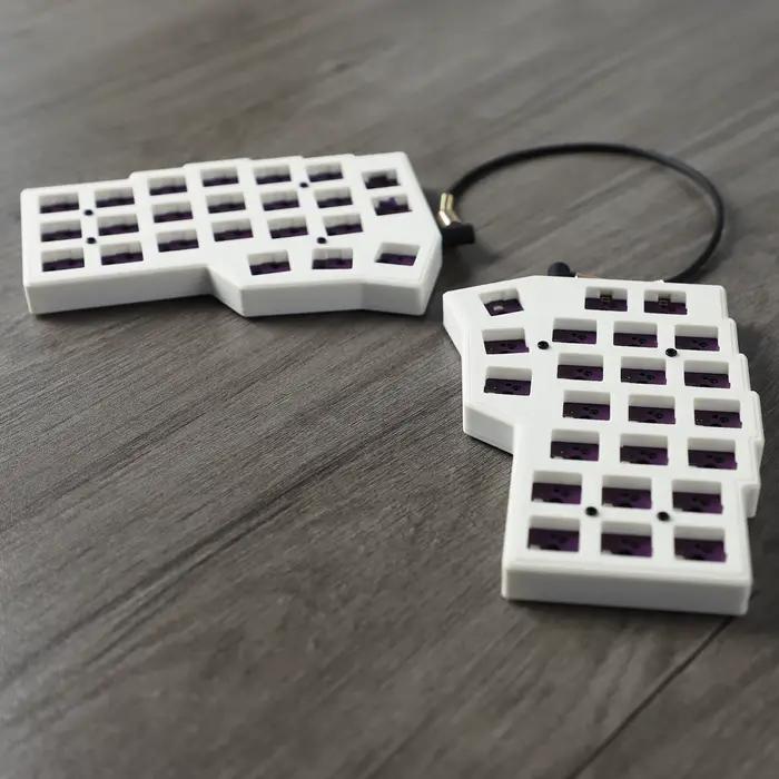 YMDK Corne V4.1 Split 46 touches ergonomie 40% disposition clavier mécanique échangeable à chaud RGB QMK VIAL Programmable