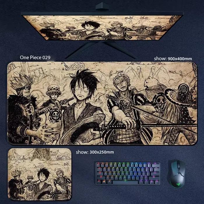 Une pièce Anime Figure tapis de souris grand
