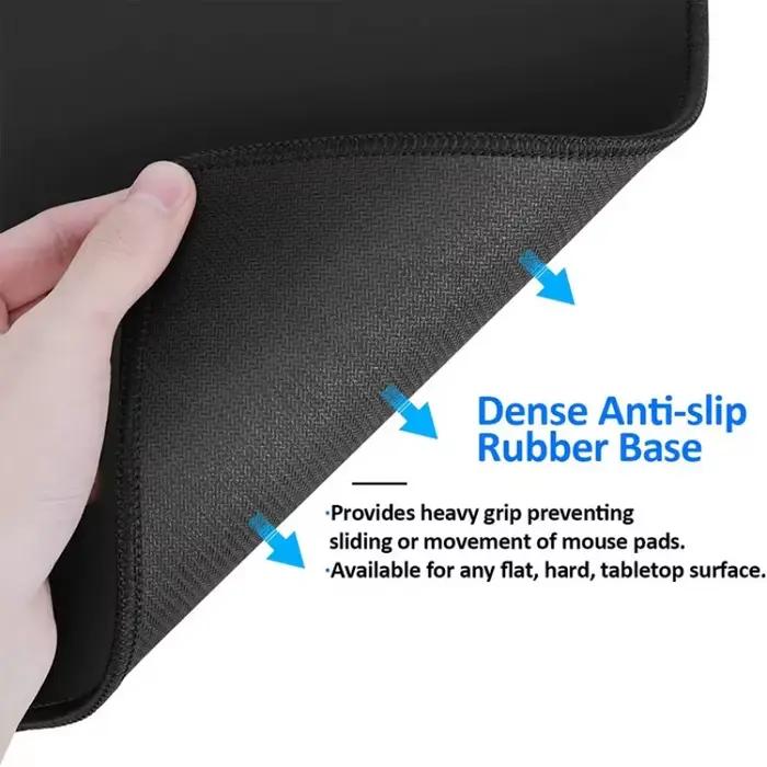 Petit tapis de souris noir solide