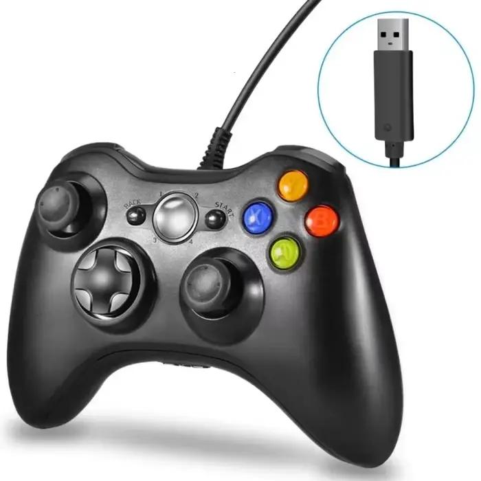 Manette de jeu filaire USB pour Xbox 360