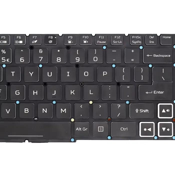 BE AZERTY PT-BR ITA RGB clavier rétro-éclairé pour Acer Nitro 5 AN517-54 AN517-41 AN515-45 Predator Helios 300 PH315-54 LG05P_N16B3L