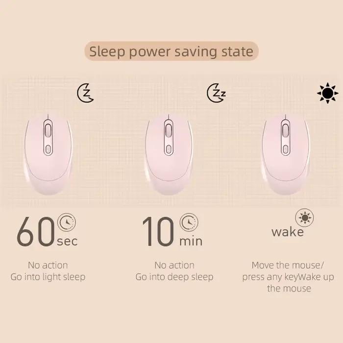 Souris sans fil avec batterie pour Gamer
