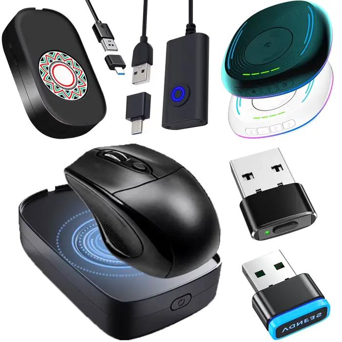 Souris Jiggler avec interrupteur marche/arrêt
