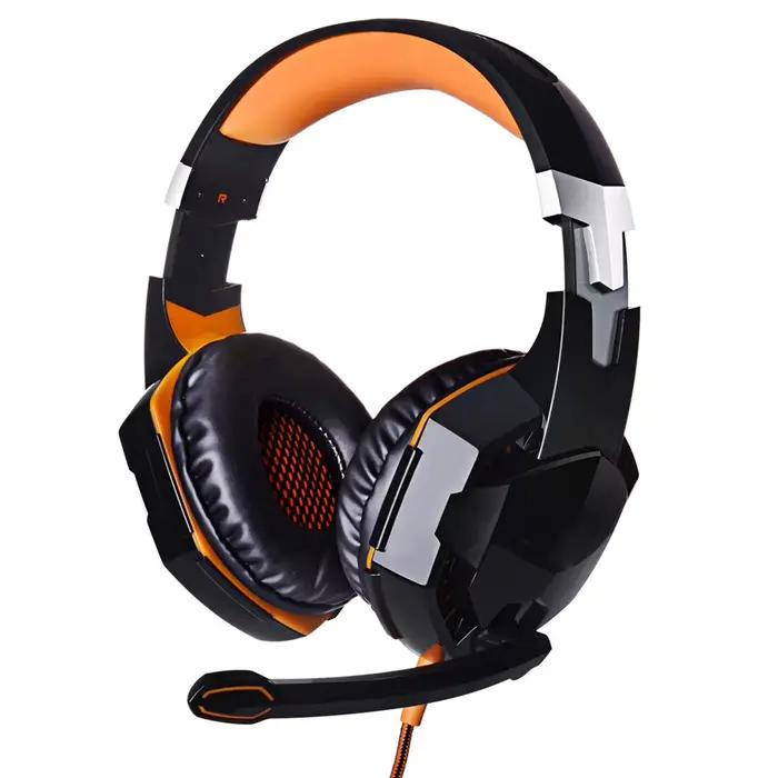 Casque de jeu stéréo basse avec micro