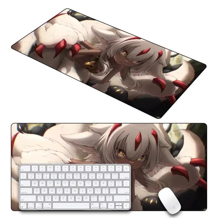 Tapis de souris noir et blanc