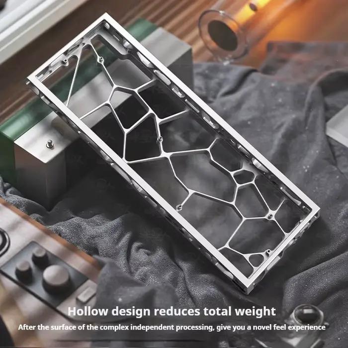 Étui en aluminium creux pour clavier 60% SUMREDA multiple couleurs pour gamer et professionnel occasion spéciale