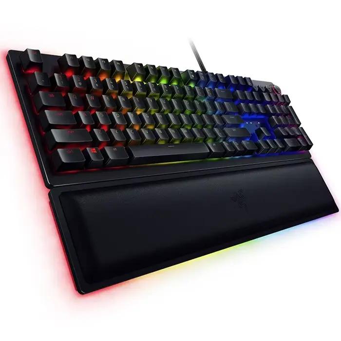 Razer Huntsman Elite clavier de jeu commutateurs optiquesChroma RGB repose-poignet magnétique action rapide PC de jeu