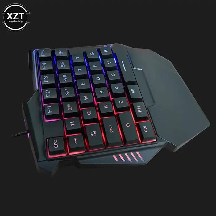 Clavier de jeu USB à une main