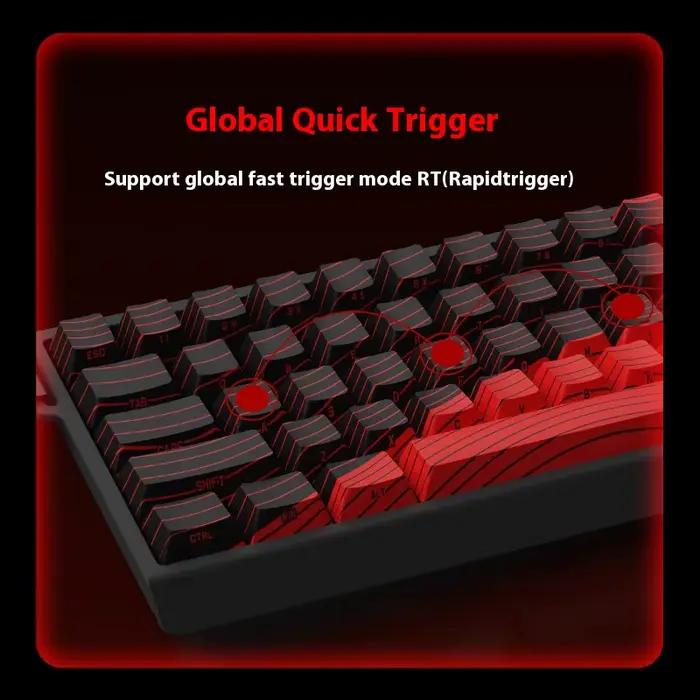 FGG MADLIONS MAD 60/68HE clavier mécanique interrupteur magnétique déclencheur rapide 8K RGB Gamer