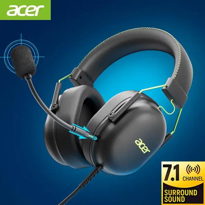 2025 Acer casque OHW200 7.1 son Surround filaire USB