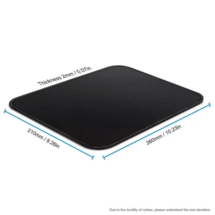 Petit tapis de souris de jeu avec bord cousu
