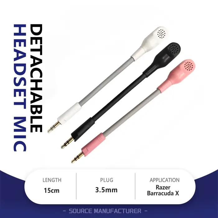 Microphone détachable pour casque de jeu
