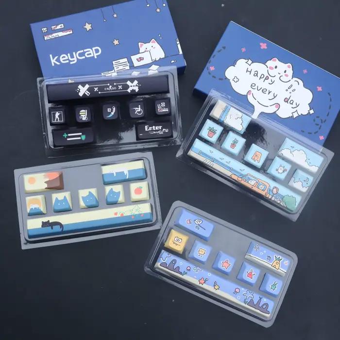 Capuchons de touches de barre d'espace PBT Enter 6.25U