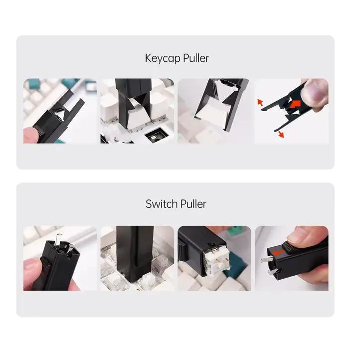 Extracteur de capuchons de touches 2 en 1