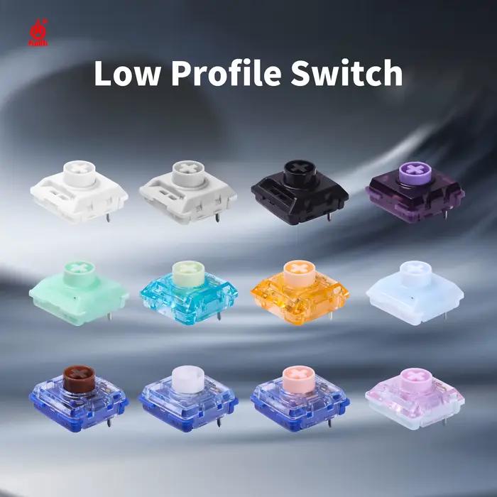 Kailh 12 interrupteurs à profil bas linéaires