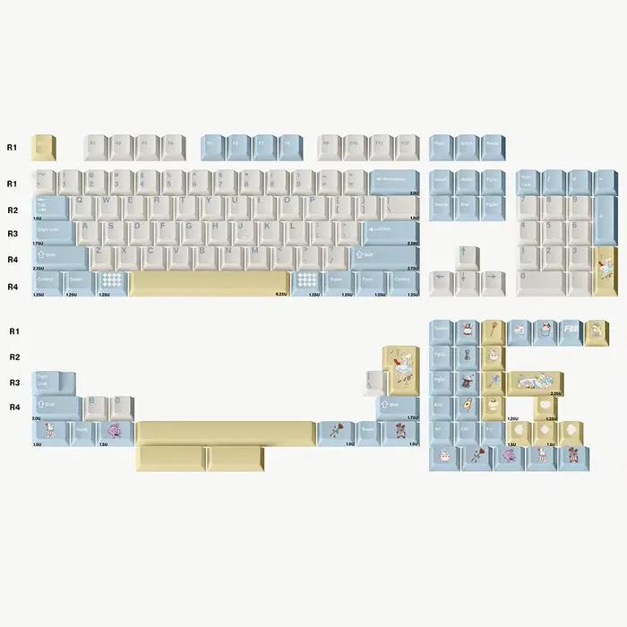 Capuchons de touches de clavier mécaniques personnalisés