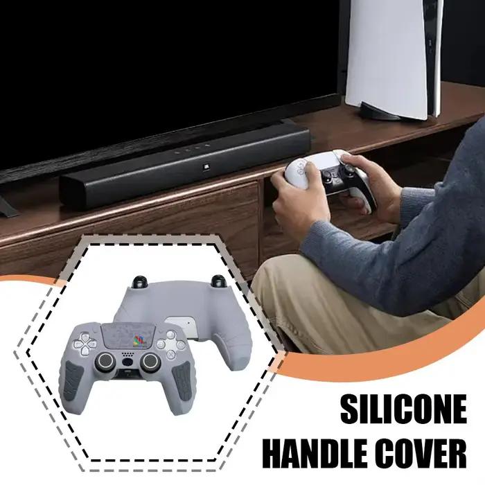 Coque en silicone pour manette PS5 édition limitée 30e anniversaire avec autocollant tactile