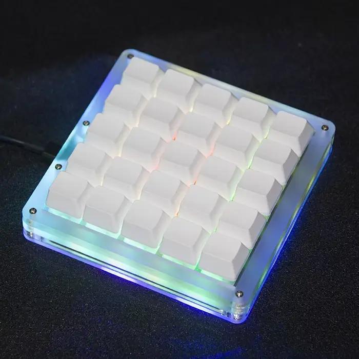 QMK – clavier blanc vierge à 25 touches