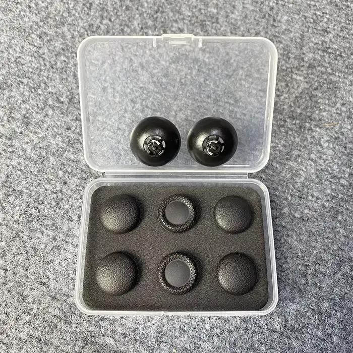 1 ensemble pour PS4 PS5 Edge Elite contrôleur de jeu poignée en métal capuchon à bascule haut et bas palette bouton arrière remplacer les accessoires