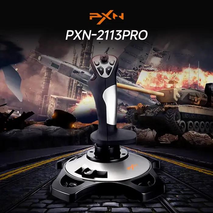 Joystick PXN-2113 Pro Simulateur de Vol Manette de Jeu Immersive pour PC Bureau Occasions Spéciales