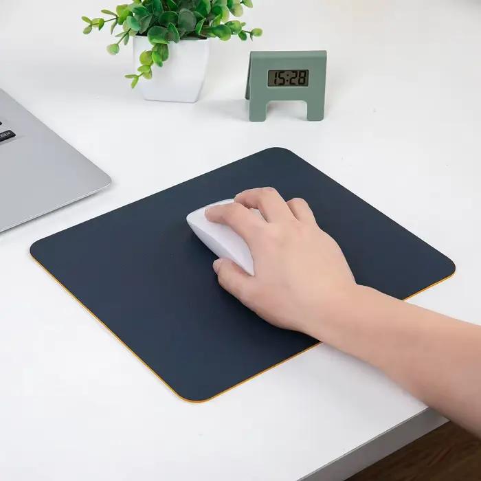 Tapis de souris en cuir PU