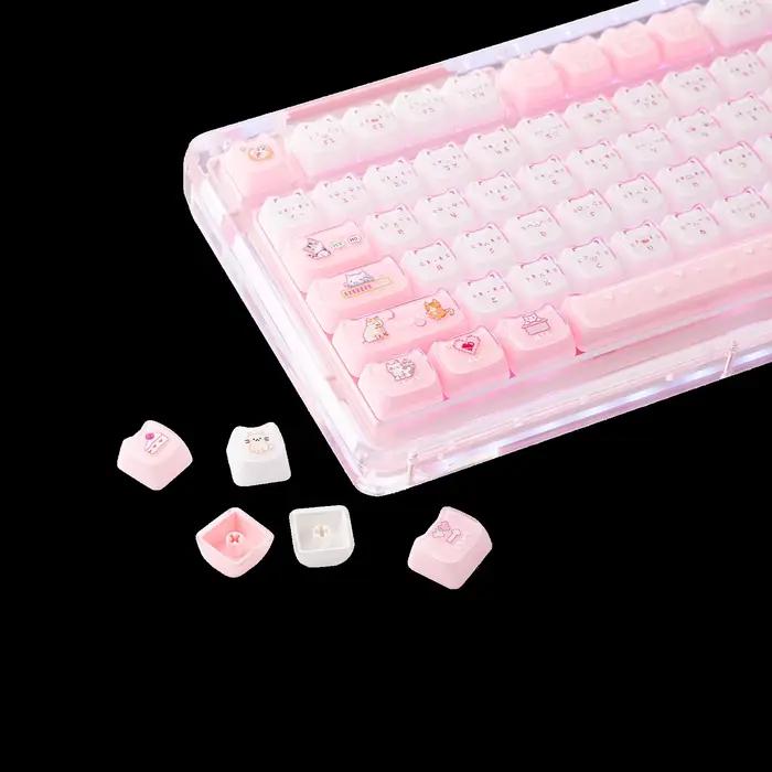 Mewsic Jelly (KiiBOOM) – Ensemble de 122 touches pour clavier de jeu mécanique DIY