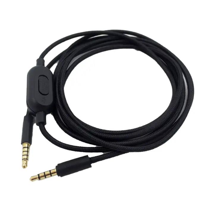 Câble audio pour casque de jeu avec contrôle du volume et du microphone pour Logitech G233 G433 GPROX