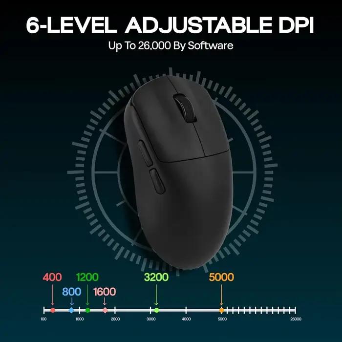 AULA SC800 souris de jeu USB-C filaire/2.4G 37g léger 8K Paw3395 capteur