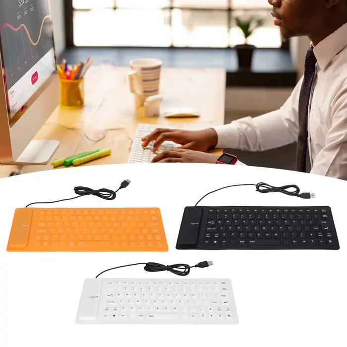 Clavier en Silicone, clavier enroulable