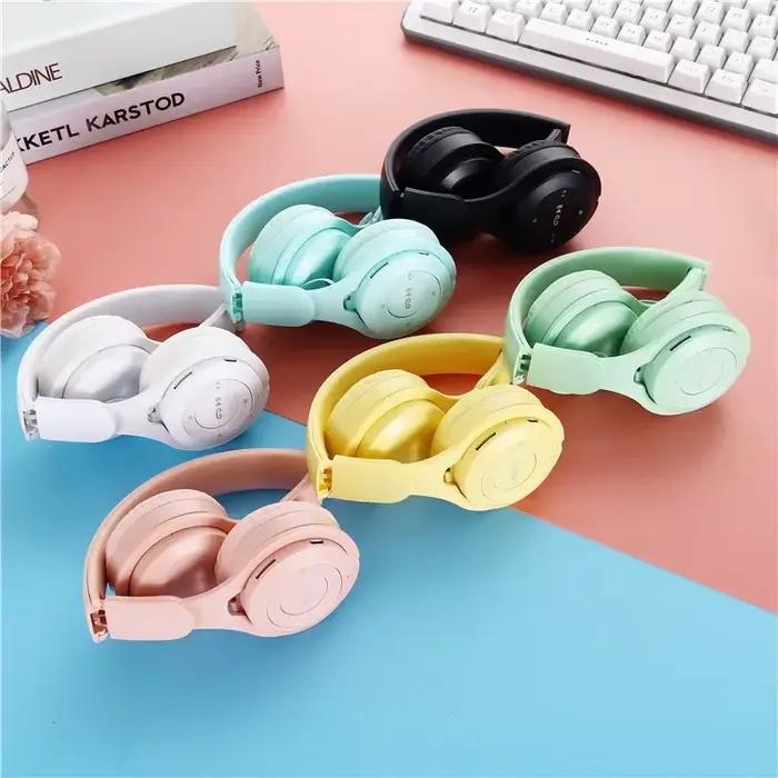 Macaron casque enfants sans fil Bluetooth