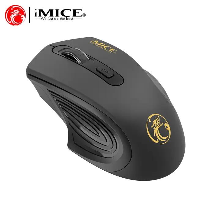 Souris silencieuse sans fil 2.4G USB batterie suivi optique