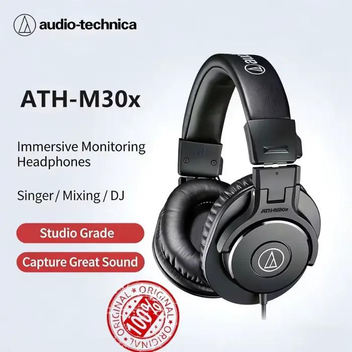 Casque audio professionnel Audio Technica ATH M30x