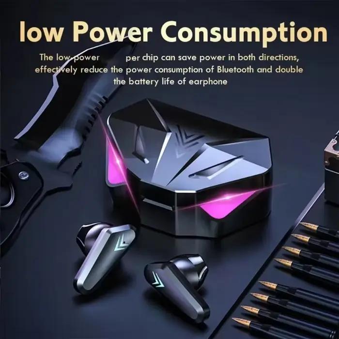 Nouveau casque de jeu avec écran LED
