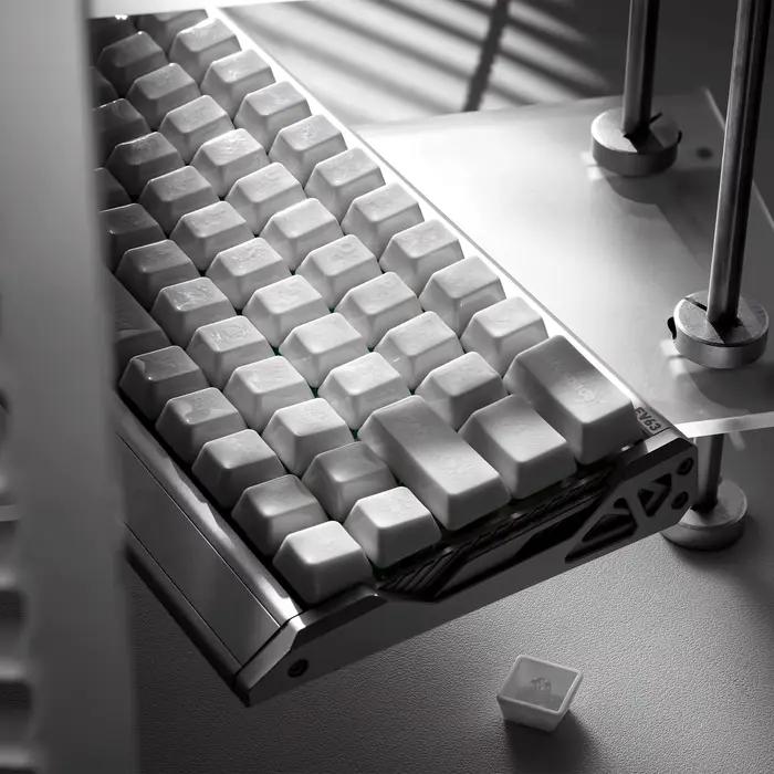 Capuchons de touches XVX blancs entièrement en céramique