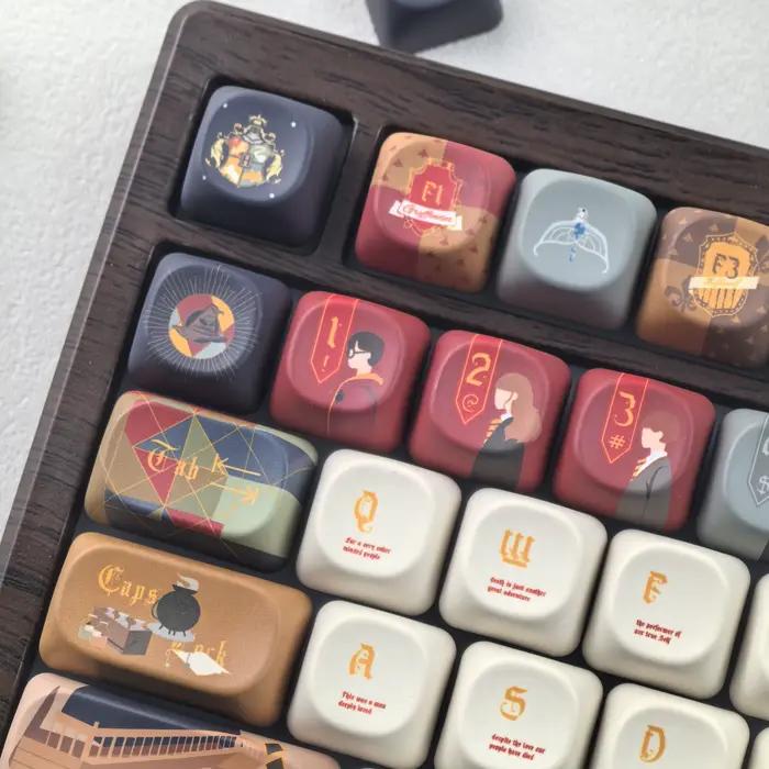 MAIMOOO – capuchons de touches de clavier Owl Letter Moa Cherry Pbt