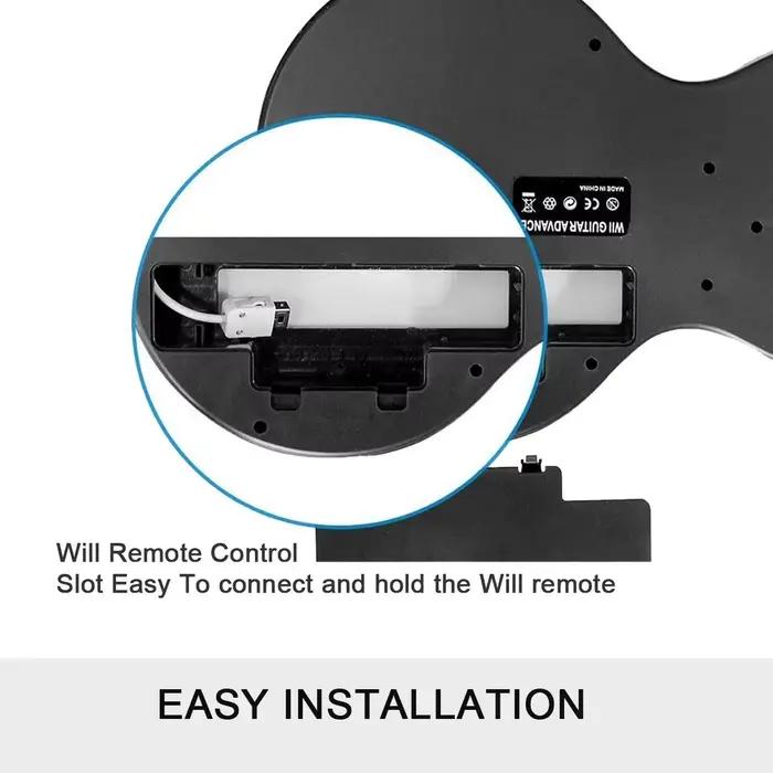 Manette de jeu pour Wii Guitar Hero et Rock Band (à l'exception