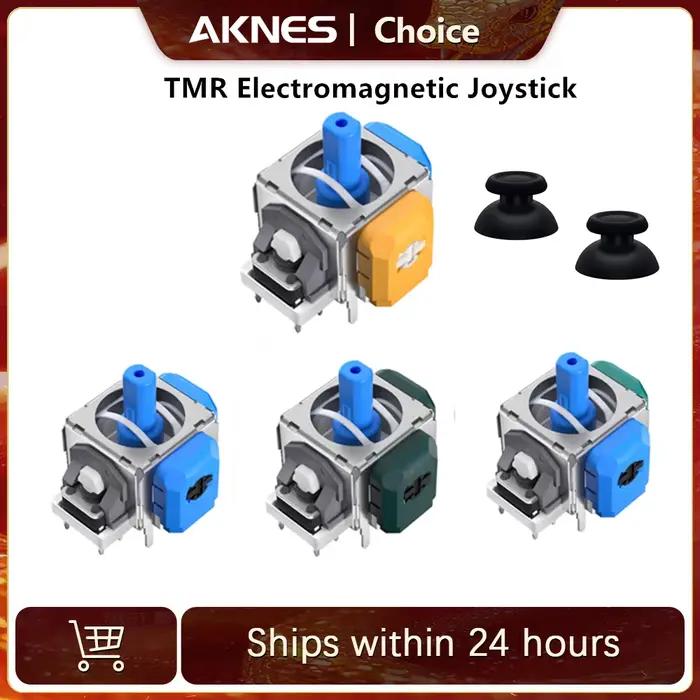 Manette AKNES TMR pour PS4 PS5 Switch Pro Xbox Accessoire de Remplacement Ergonomique Multicolore Occasions Spéciales Gaming