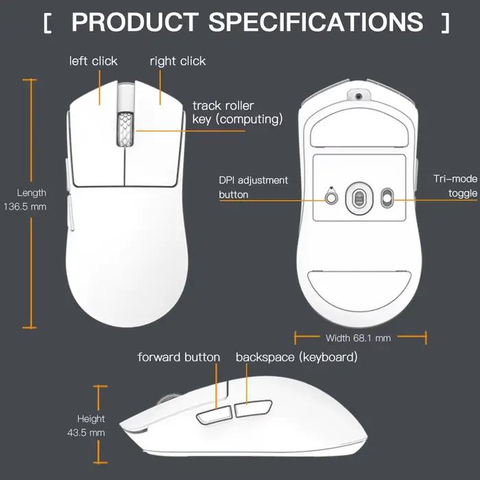 Souris de jeu Darmoshark M9