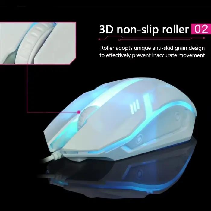 Souris filaire USB rvb colorée Mosue e-sports