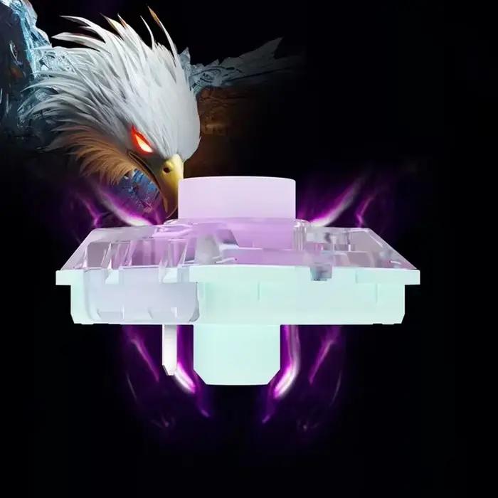 Kailh Saker Mini commutateur à profil bas 3 broches 37g Ultra-court voyage Total actionnement rapide clavier mécanique