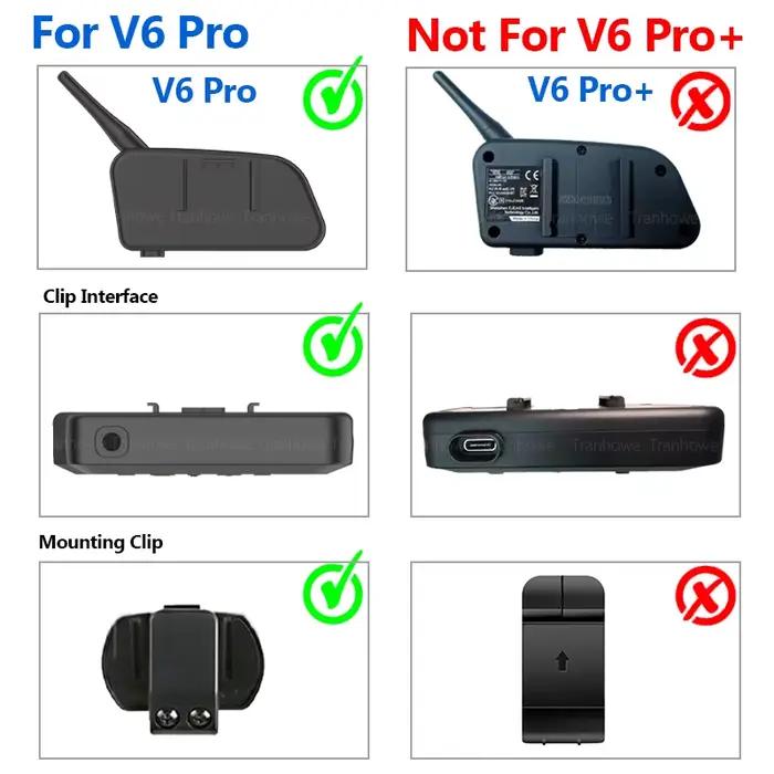 Accessoire pour casque EJEAS V6 PRO