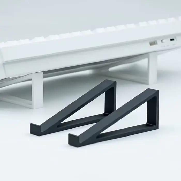 1 paire de supports de clavier portables – Support d'angle réglable