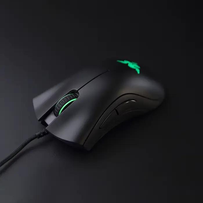 Razer-Clavier de jeu mécanique à commutateurs verts et souris DeathAdder